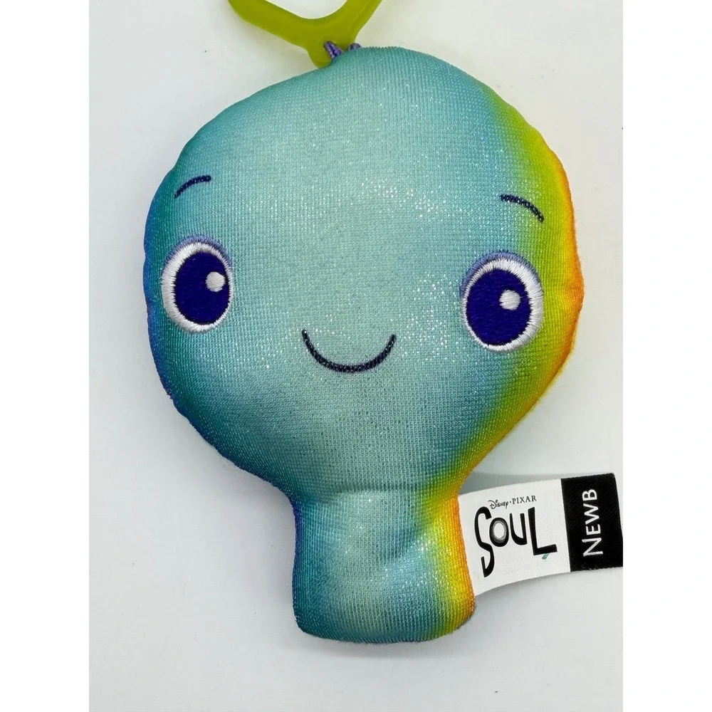 McDonald's Happy Meal Disney Pixar Soul Newb #1 Plush 2020 Keychain Clip Set